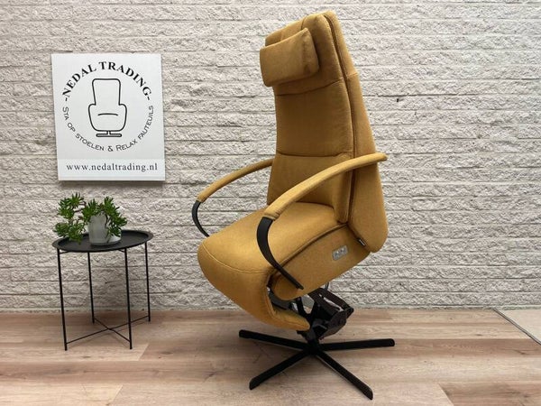 Als Nieuw! Prominent E-100 sta op stoel relax fauteuil op ACCU