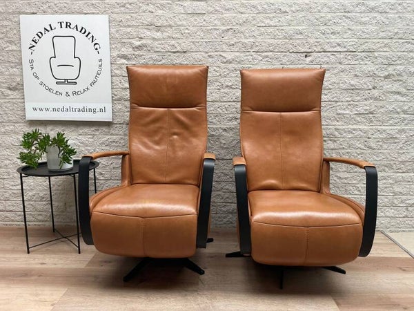 Set Relaxfauteuils De Toekomst met ACCU relax stoel M en L
