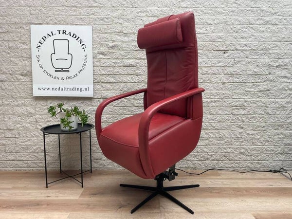 Mango sta op stoel relax fauteuil draaibaar stoel leer
