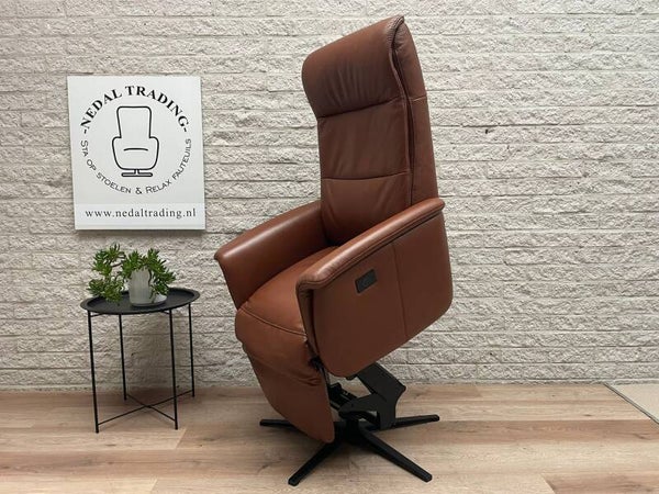 Luxe Prominent S-100 L sta op stoel relax fauteuil ACCU