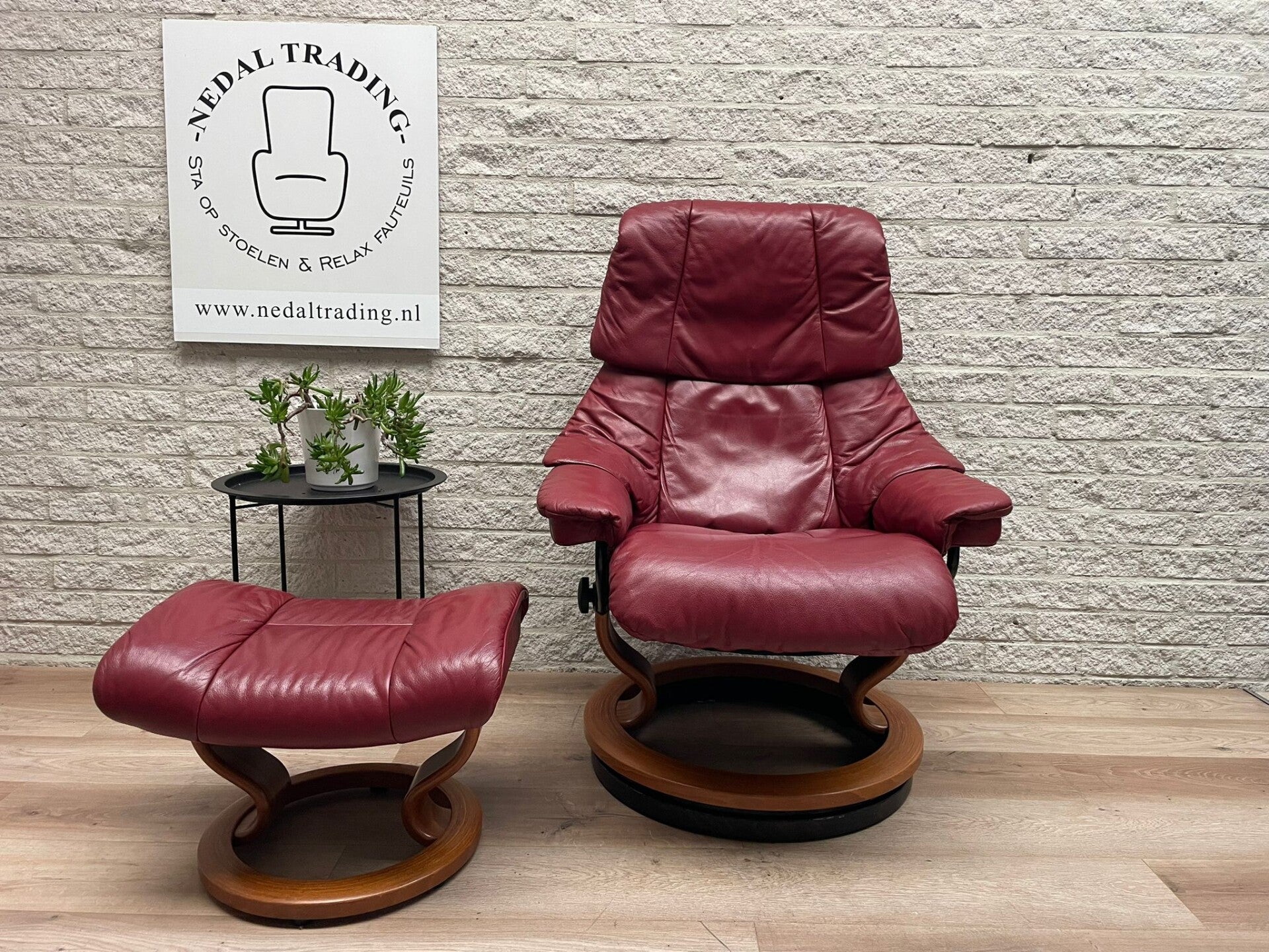Stressless relaxfauteuils + hocker, relax stoel draibaar