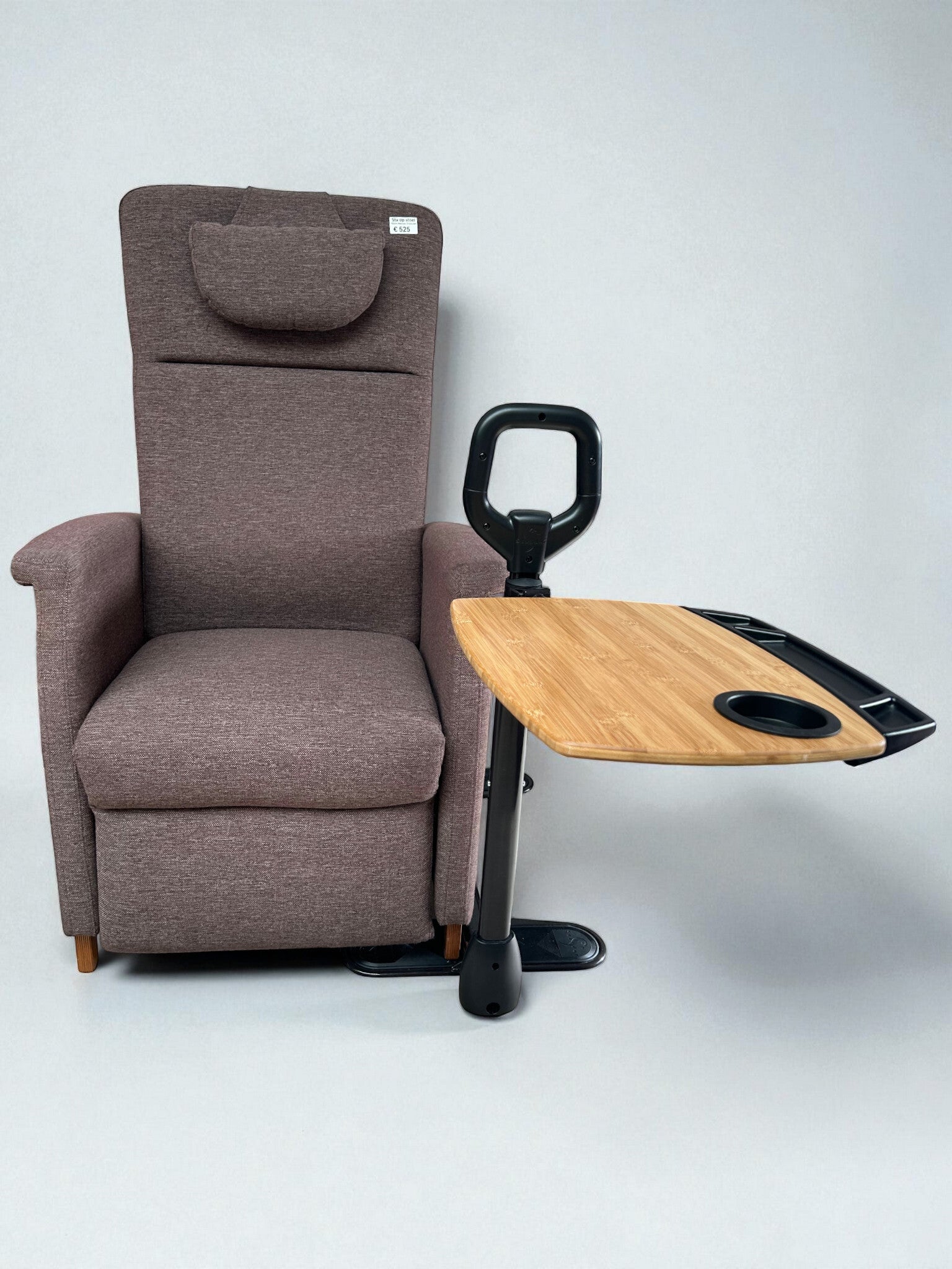Ergonomische Opsta-Hulp met Draaibare Bamboe Tafel