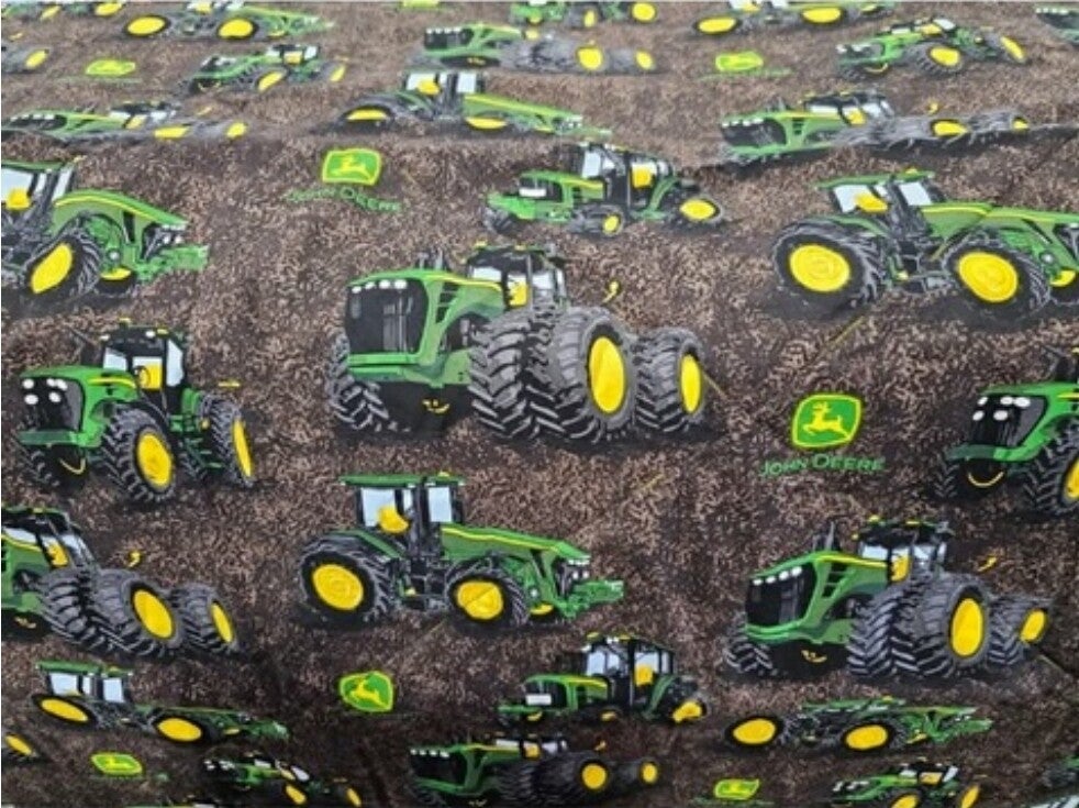 John Deere Baby Quilt from Crafts By Janice