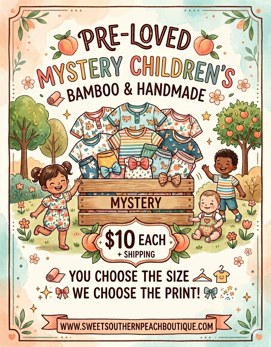 RTS!!! Pre-Loved Mystery Bamboo & Handmade!!!