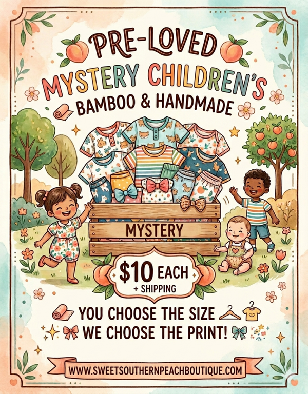 RTS!!! Pre-Loved Mystery Bamboo & Handmade!!!