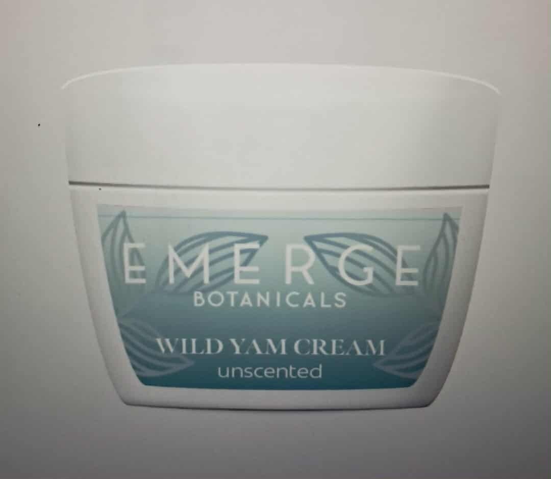 Emerge wild yam cream