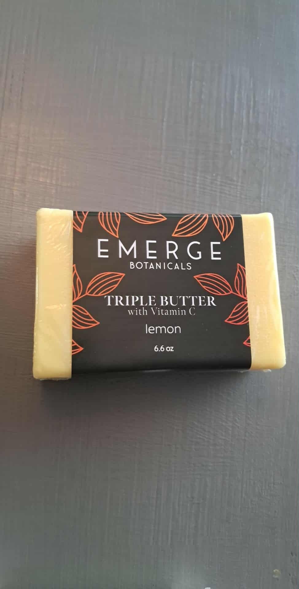Emerge botanicals Triple butter witch vitamin c lemon