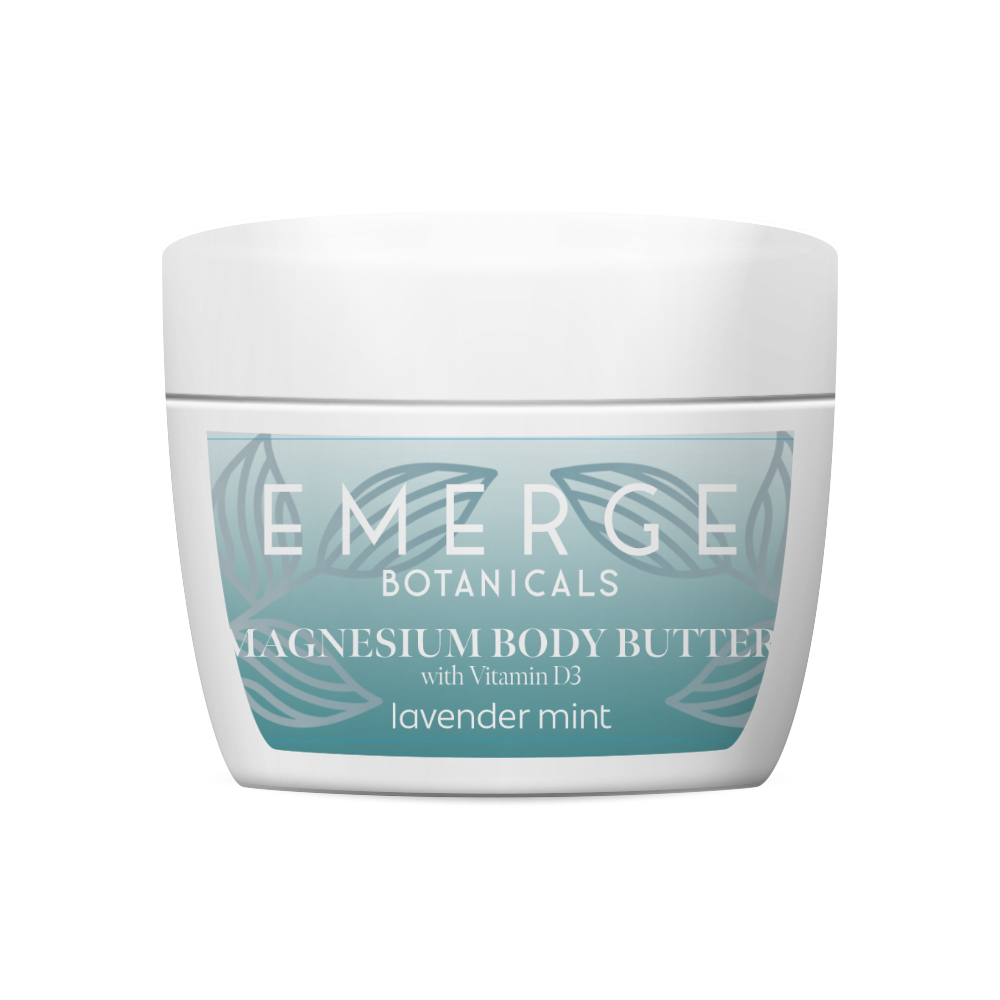 Magnesium Boosting Butter + VitaminD3 + night time blend