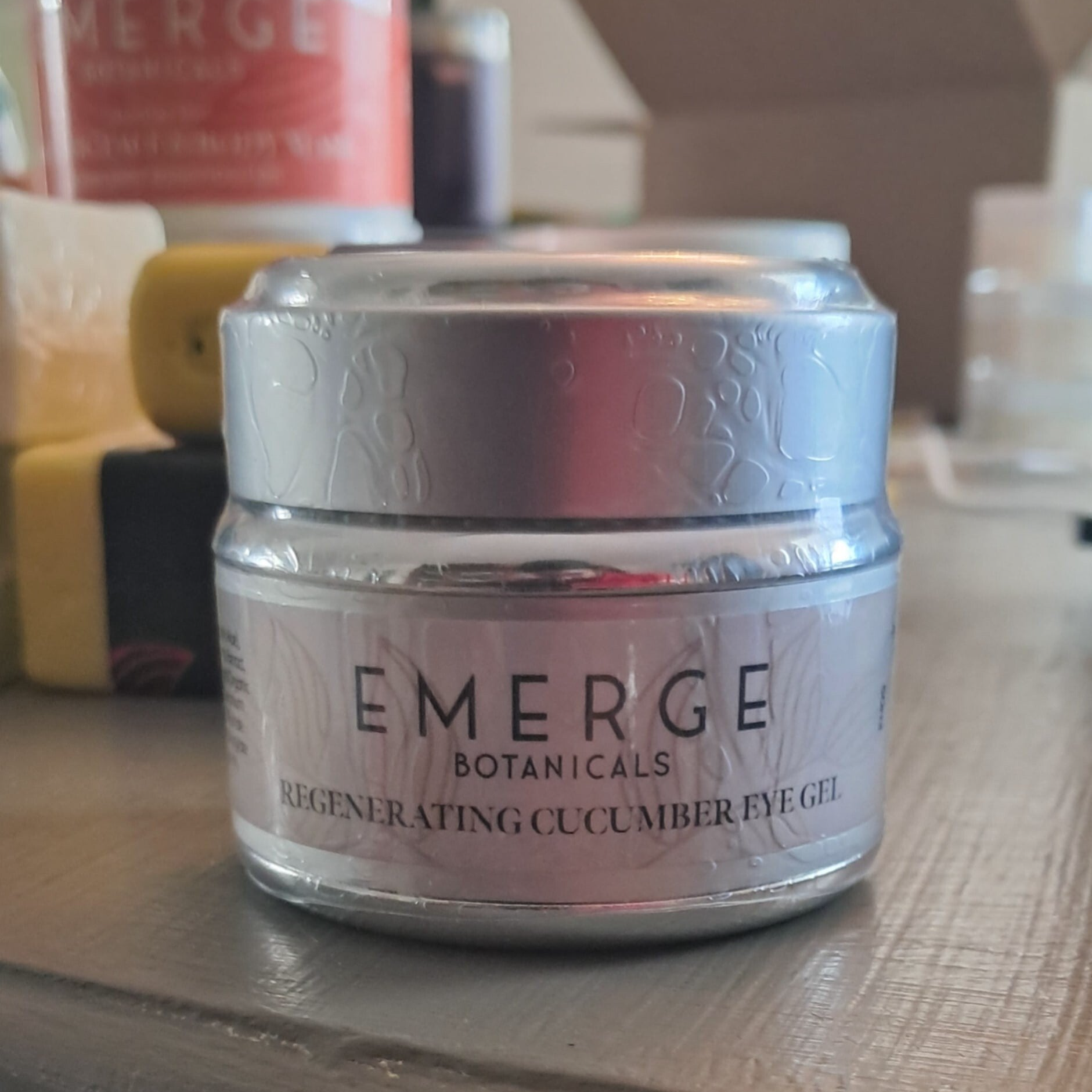 Emerge Botanicals regenerating cucumber eye gel