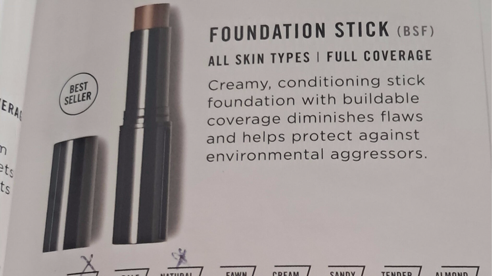 Foundation stick