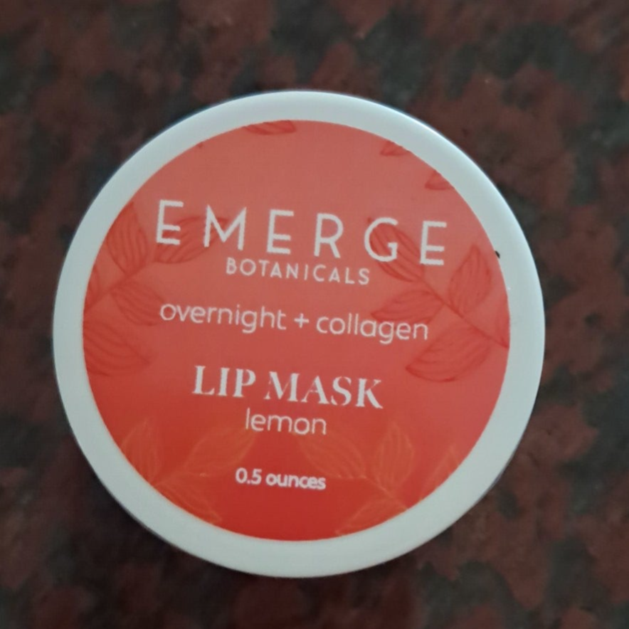 Lip mask lemon