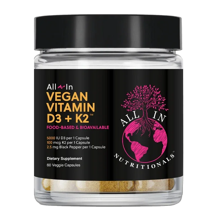 Capsule vitamin D3 plus vitamin k2 mk7