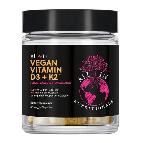 Capsule vitamin D3 plus vitamin k2 mk7