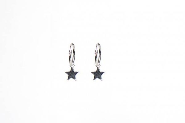 KARMA Hoops Symbols Star- 925 zilver