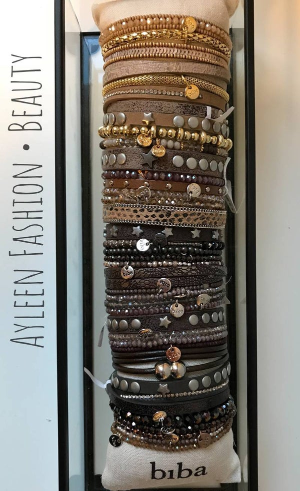 Mix & Match set 3 stuks- Bruin