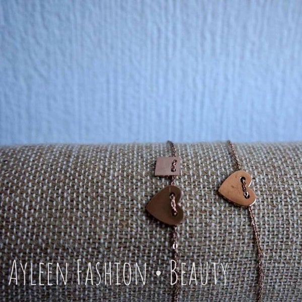 ZAG Bijoux- armband hart Rose