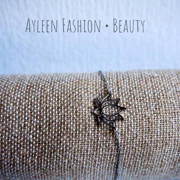 ZAG Bijoux- armband lotus Zilver