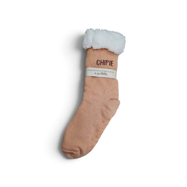 Grosses chaussettes paillettes