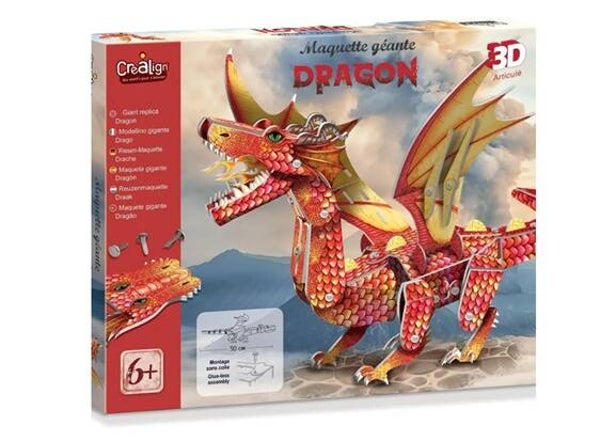 Maquette géante Dragon - Crealign
