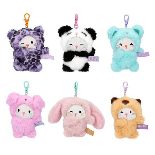 PENfection Porte-clés peluche chaton Tiny Crew