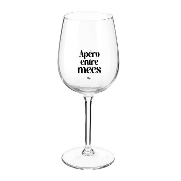 Verre à vin Apéro entre mecs