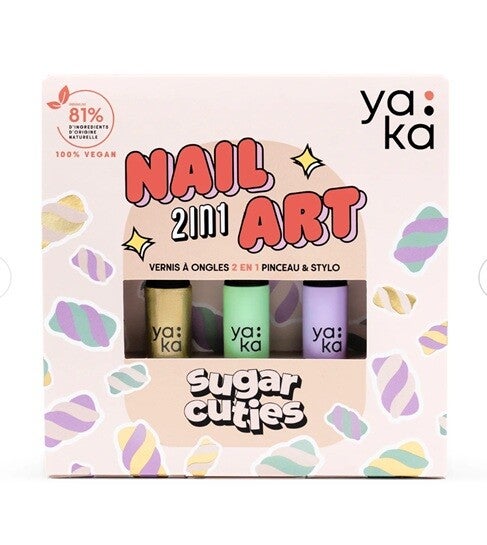 Coffret vernis 2en1 - Yaka