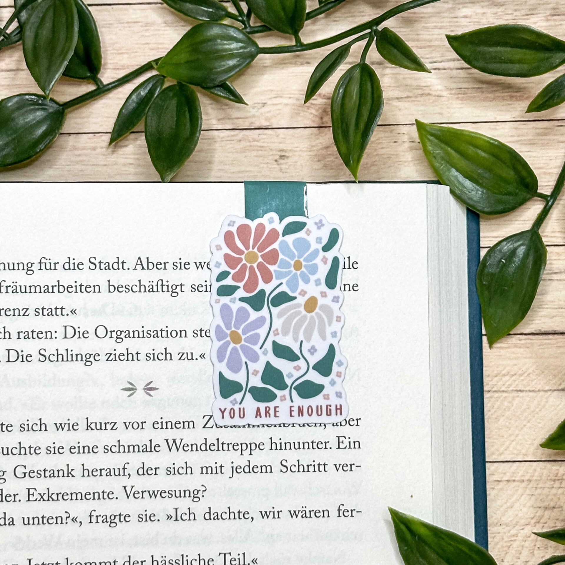 "You are enough" Magnetlesezeichen