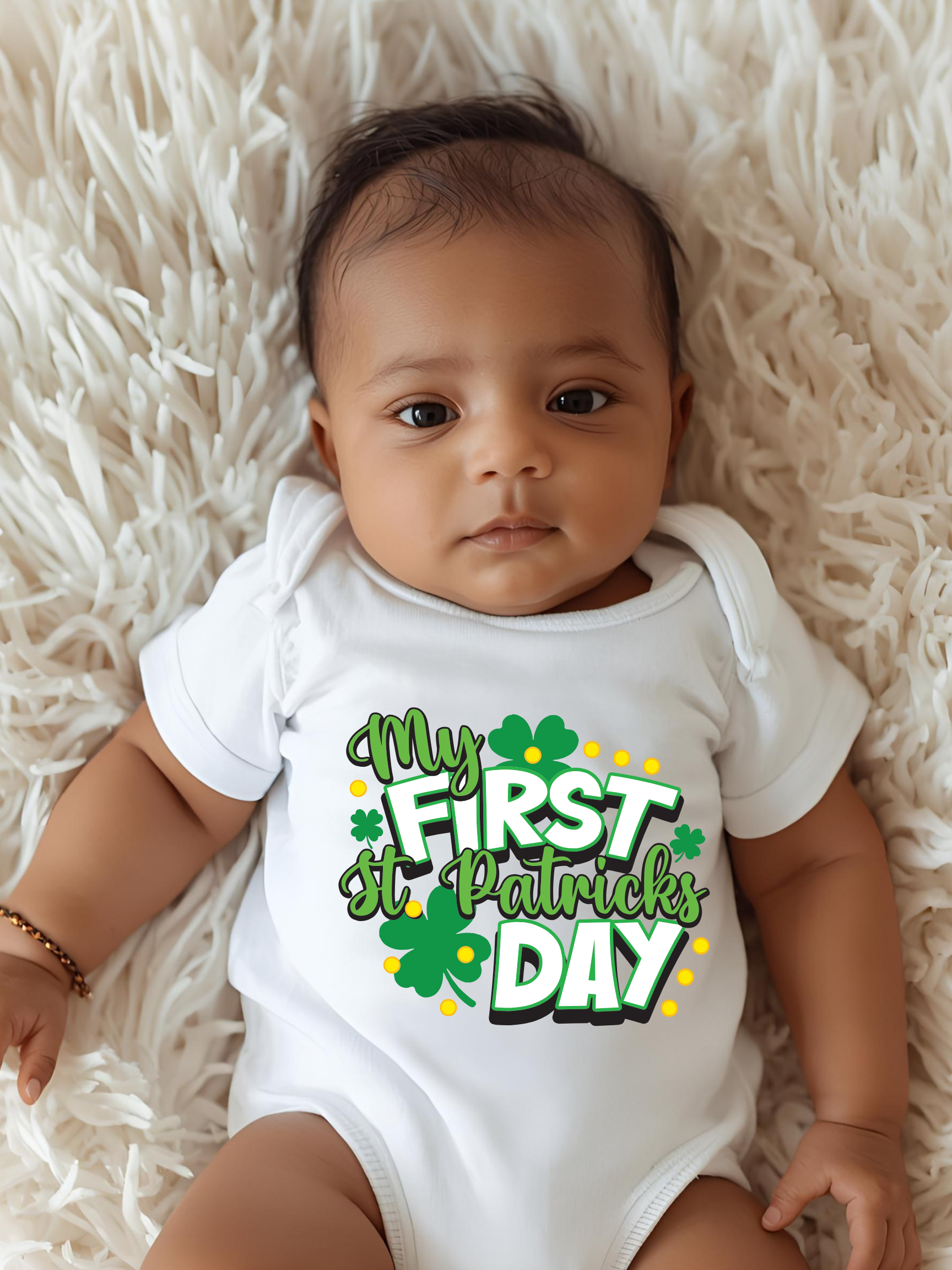 St. Patrick’s Day Custom Baby Onesies