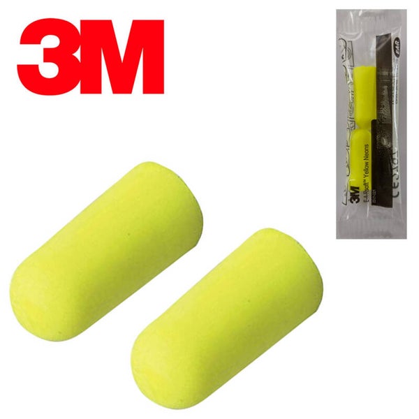 50 paar Ear Yellow Neons ES-01-001