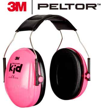 Peltor Kid oorkap voor kinderen ROZE