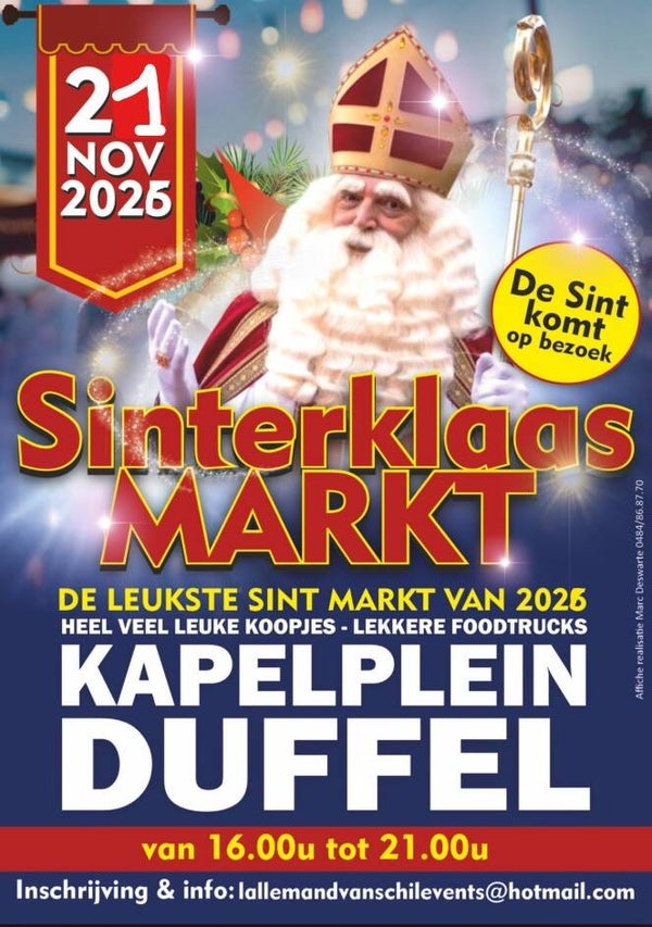 21.11.2026 Sinterklaasmarkt Duffel