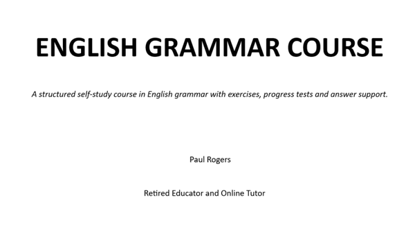 English Grammar Course