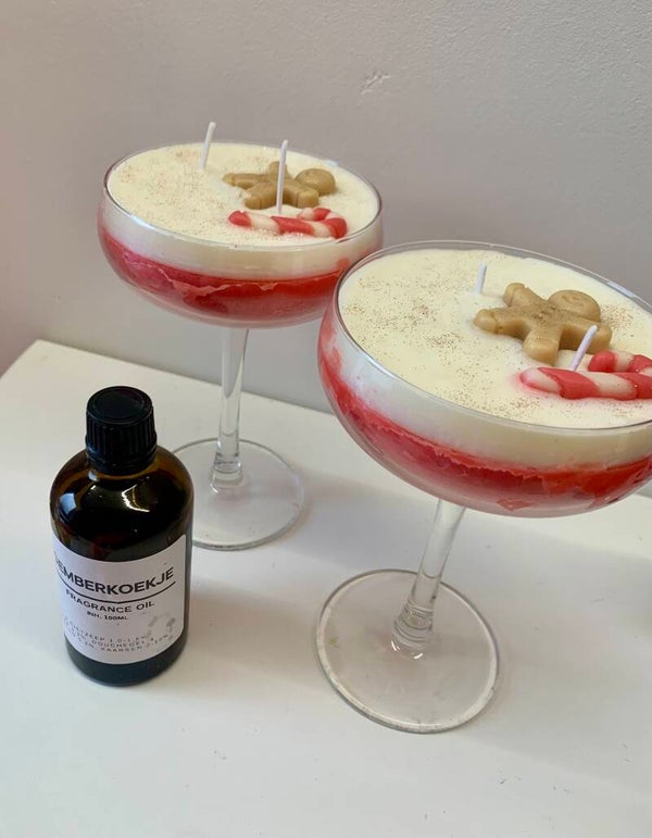 Geurkaars cocktail X-mas special