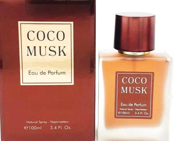 Coco Musk Eau De Parfum for Woman 3.4 oz 100ml