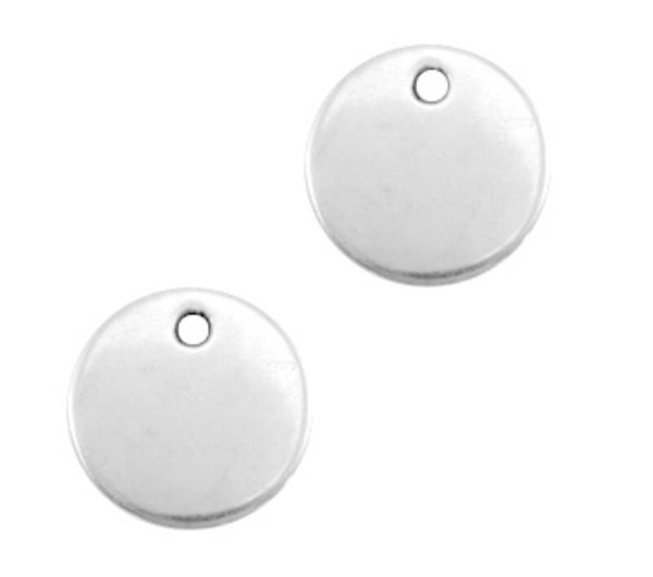 DQ munt / coin 12mm. Zilver