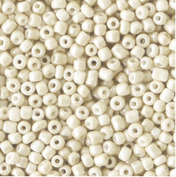 Rocailles 2mm Cream white