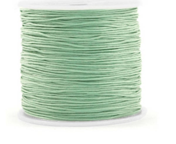 Macrame draad 0,8mm basil green