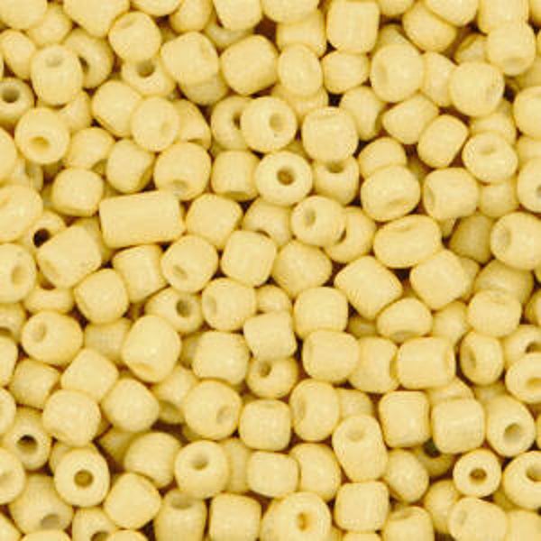 Rocailles 3mm Butter Yellow