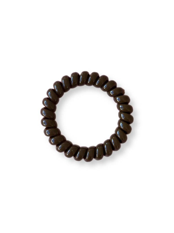Elastiek dark brown