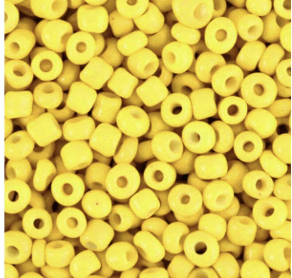 Rocailles 3mm Cyber yellow