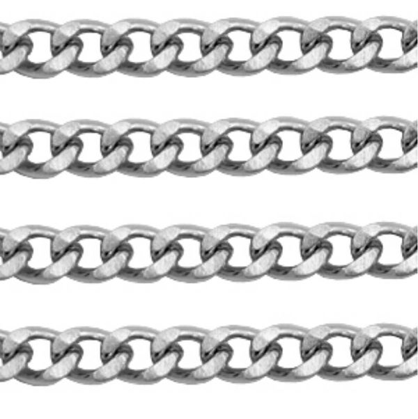 Stainless steel ( rvs ) jasseron 3mm