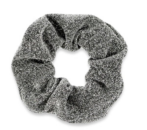 Scrunchie Zilver grijs