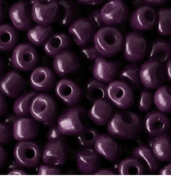 Rocailles 4mm Aubergine Purple