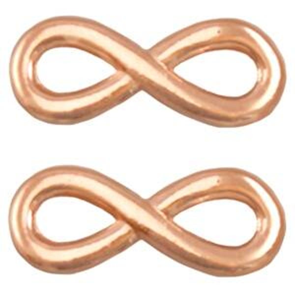 DQ metaal infinity rosé goud