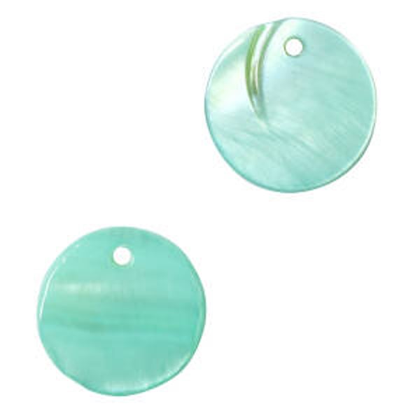 Schelp hanger neo mint green