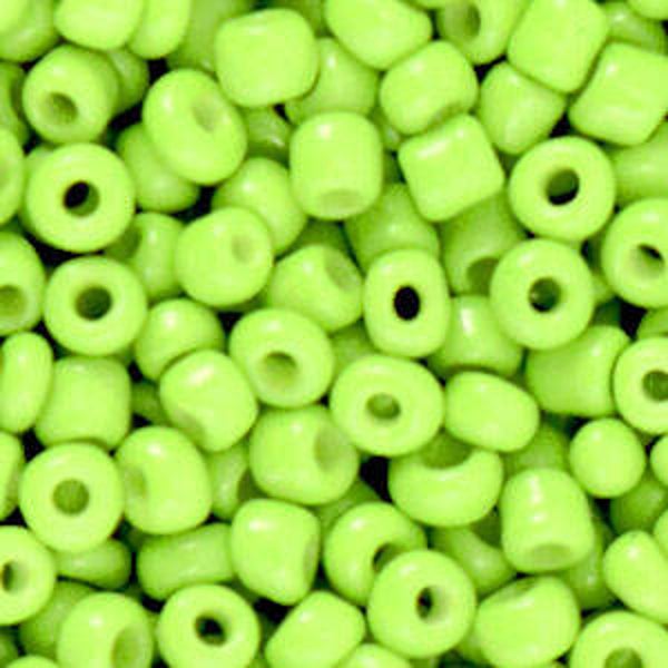 Rocailles 4mm Apple Green