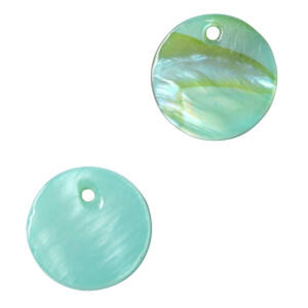Schelp hanger neo mint green