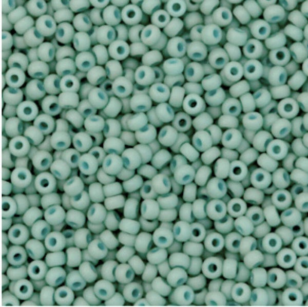 Miyuki 11/0 2mm Luster sea foam green 11-2028