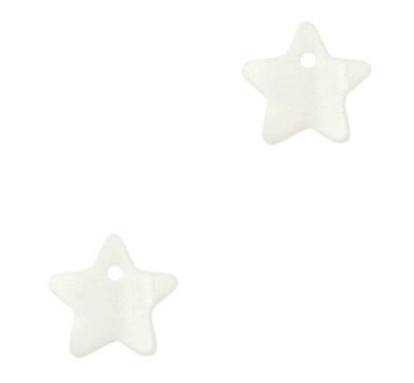 Schelp hanger star white