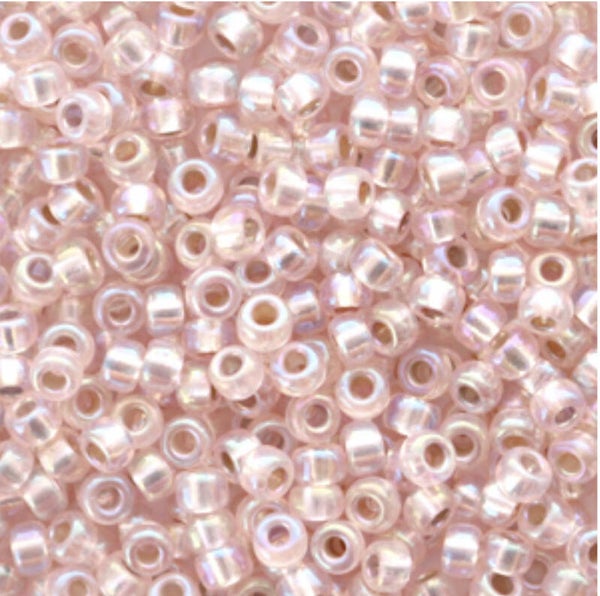 Miyuki 8/0 Silverlined AB Light blush Beige 8-1023